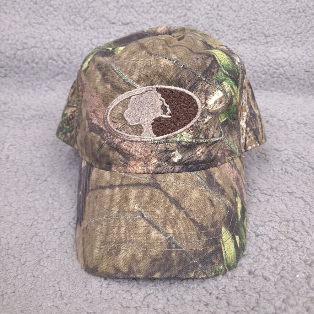 Mossy Oak Camo Baseball Cap Hat Strap Back One‎ Size